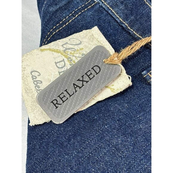 Cabela's Womens Denim Jeans With Flannel Lining Size 16 Long Dark Wash New - Picture 6 of 8